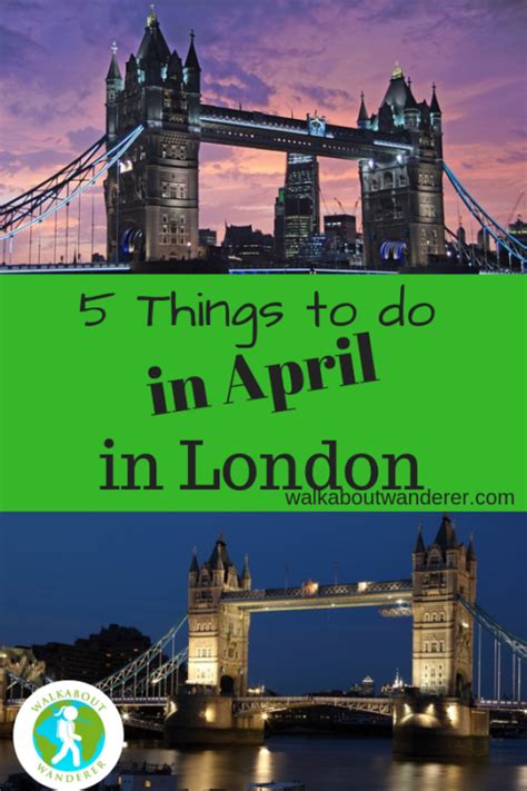 Things to Do in London in April 2019 - The Collection