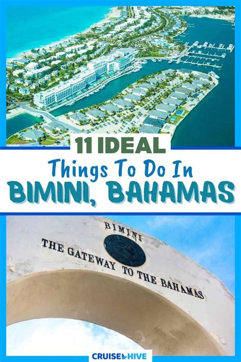 Things to do in bimini. These are some of the things to do in Bimini but there are plenty more. Bimini in the Bahamas is becoming a destination for many cruise lines since the Resort World Cruise Port opened in the ... 