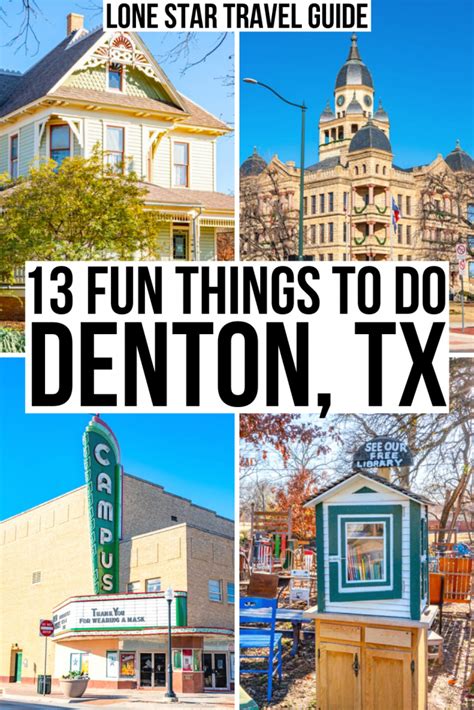 Things to do in denton. Favorite Denton hangouts and listening venues for everything from experimental to hip hop include such bars and clubs as Dan’s Silver Leaf, Rubber Gloves Rehearsal Studio, or LSA Burger. Another Denton nightlife hotspot is Fry Street, where you’ll find numerous bars that are great places to sip a pint, hang out with friends, and watch a game. 