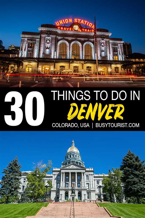 Things to do in denver in august