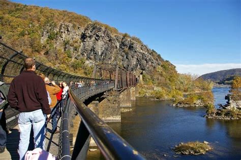 Things to do in harpers ferry. Option 1: Hike Maryland Heights Trail. Trail details: 4.6 miles / 1,115ft elevation gain / moderate-strenuous rat i ng. This popular trek leads you to the most beautiful overlook on the Potomac. 