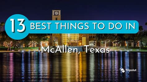 Things to do in mcallen. Discover new and exciting experiences & things to do in McAllen today! Events Today in McAllen. Events Today in McAllen. PVAS - DO GOOD WITH CHIPOTLE 7300 N 10th St, McAllen, TX 78504-9508, United States Mon, 11 Mar Book Launch Party Samson & Domingo McAllen Public Library Mon, 11 Mar ... 