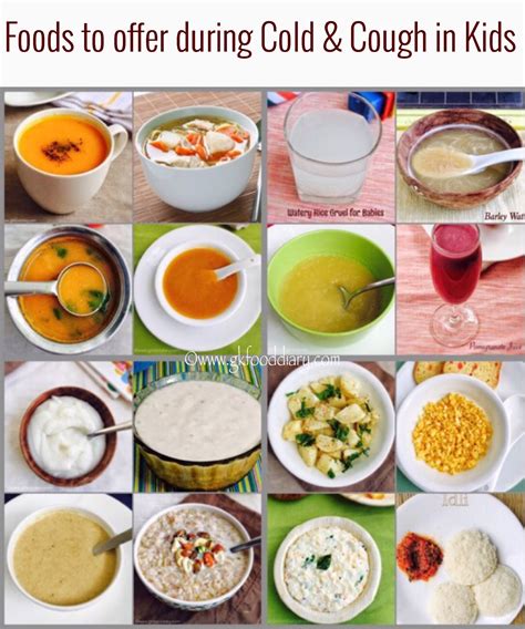 Things to eat in cough