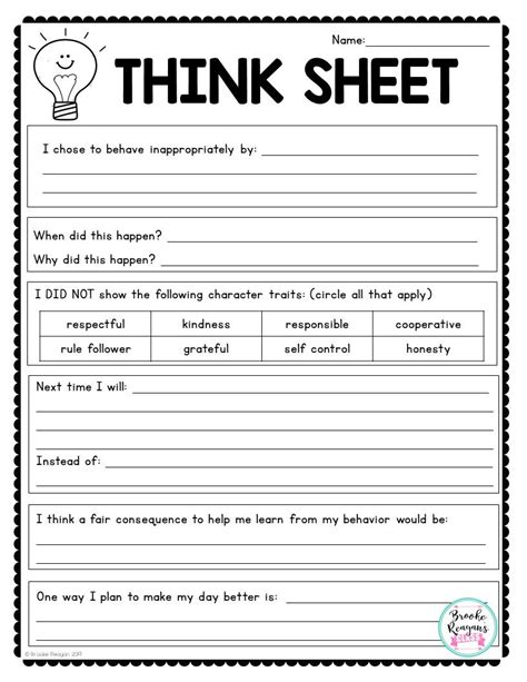 Think Sheet