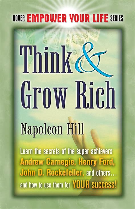 Think and Grow Rich Perfect Napoleon Hill 9780486459462 eBay