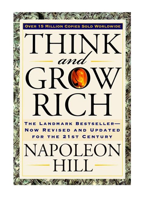 Think and grow rich napoleon hill. Think and Grow Rich. Paperback – Dec 10 2009. 2009 reprint of 1937 first edition. This is one of the best-selling self-help books of all time. Written during the Great Depression, against a backdrop of millions of people out of work and a looming world war, Napoleon Hill's magnum opus held out hope that life could get better. 