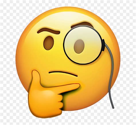 Thinker face. The thinking face emoji is often used to indicate that someone is deep in thought, considering something, or trying to figure something out. Text examples: What did he mean by that comment 🤔? Do you think we should invest in this stock 🤔? I can't decide between the 🔵blue or 🟢green shirt 👕. Unicode CLDR emoji annotations: Short name:thinking face 