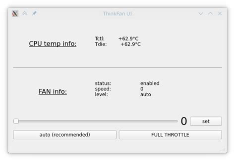 Thinkfan arch. .  ...