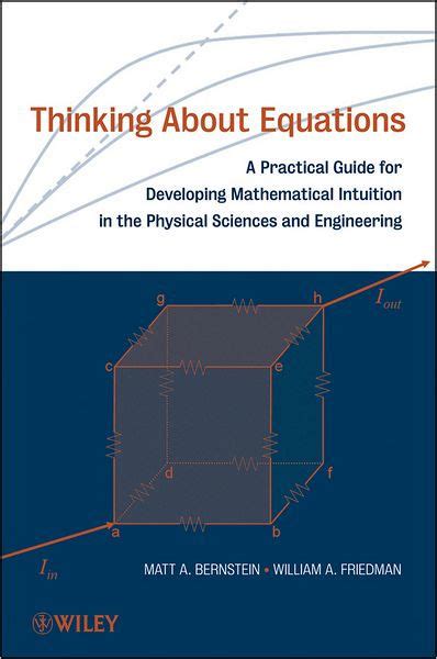 Thinking about equations a practical guide for developing mathematical intuition in the physical sc. - Sony mdr xd400 stereo headphones service manual.