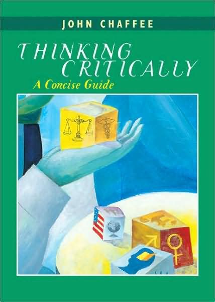 Thinking critically a concise guide john chaffee. - National kindergarten curriculum guide 2015 part 2.