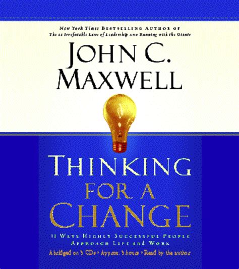 Thinking for a change john c maxwell free. - Les schtroumpfs tome les ptits schtroumpfs.