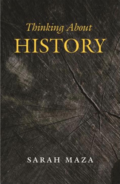 Download Thinking About History By Sarah C Maza