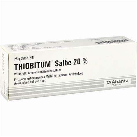 Thiobitum Salbe 20 %