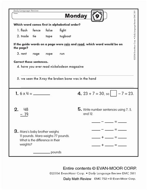 Third Grade Science Worksheets db excel com