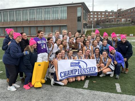 Third time proves to be the charm for Walpole field hockey