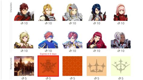 Third wave of Fire Emblem Engage icons available for Switch …