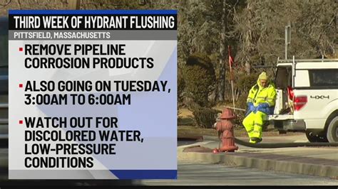 Third week of Pittsfield hydrant flushing begins May 8