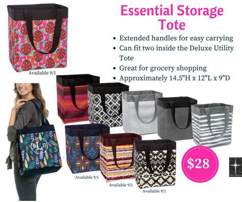 Thirty One Gifts Essential Storage Tote