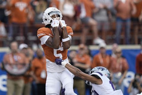 This College Football Playoff thing is practically routine for Texas WR Adonai Mitchell