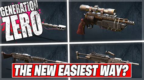 This EXPERIMENTAL Weapon Uses Stolen Machine Technology! Generation Zero YouTube