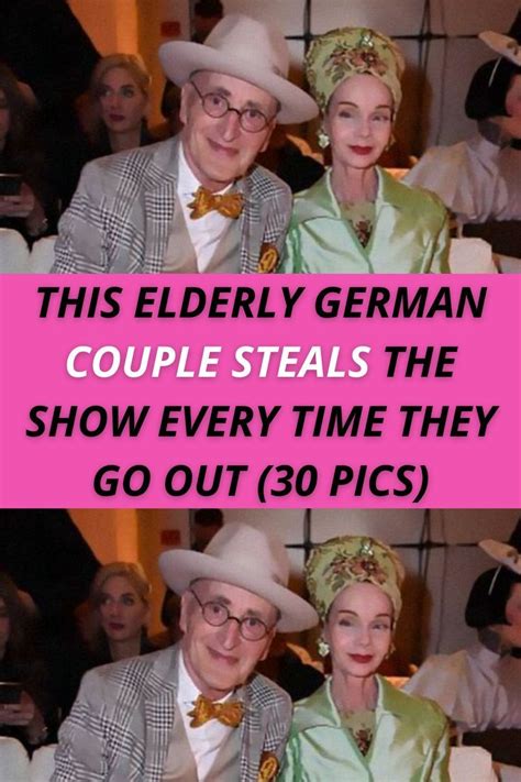 This Elderly German Couple Steals The Show Every Time They Go …