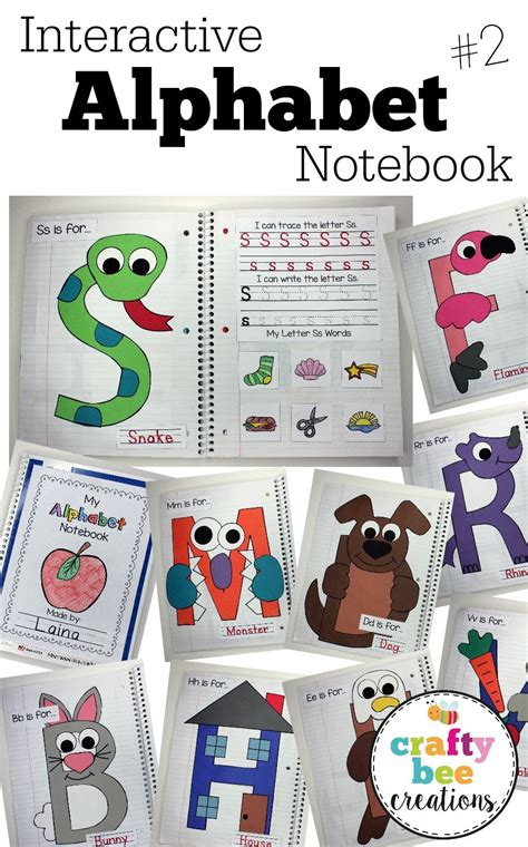 This Interactive Alphabet Notebook is perfect for working on letter recognition and writing