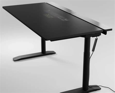 This Lumina Tech Desk Has an Embedded Screen and That s Not All