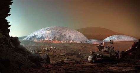 This Plan For a Martian City Under a Dome is …