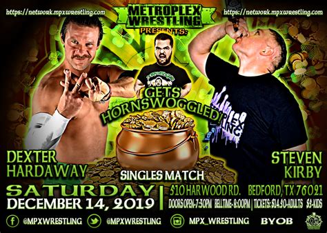 This Saturday MPX Fearless! One in a... - Metroplex Wrestling