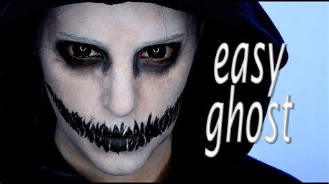 This Simple Halloween Ghost Makeup Tutorial Makes Spooky L…