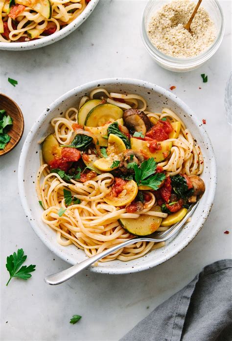 This easy vegetarian pasta is full of brilliant hacks