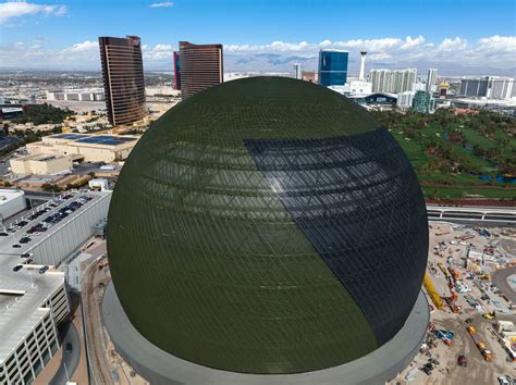 This futuristic entertainment venue in Las Vegas is the world’s largest spherical structure