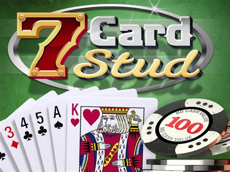 This game is seven card stud