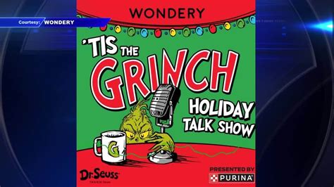 This holiday season, the mean ol’ Grinch gets a comedy podcast series hosted by James Austin Johnson
