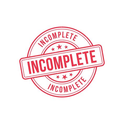 This is an incomplete,