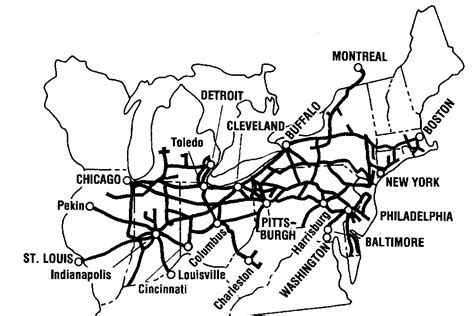 This map shows Conrail as its own railway when it was …