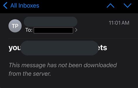 This message has not been downloaded from the server. "The message has not been downloaded from the server" Show more Less. iPhone X, iOS 13 Posted on Jan 5, 2020 1:29 PM Me too (6) Me ... The message is the following: ”This message has not been downloaded from … 