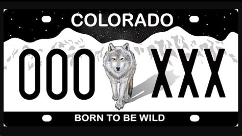 This new license plate raises money to mitigate conflict between gray wolves, humans