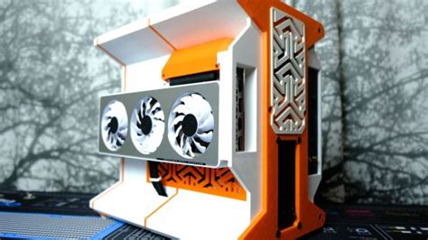 This outstanding PC case was completely 3D printed Custom PC