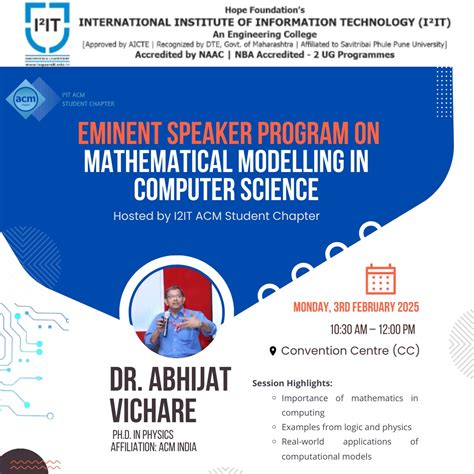 This program features eminent