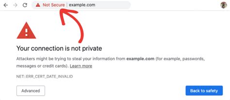 This site is not secure How to fix this browser error