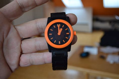 This watch is 3D printed
