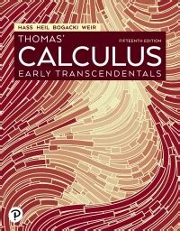 Thomas' calculus early transcendentals 15th edition. Things To Know About Thomas' calculus early transcendentals 15th edition. 