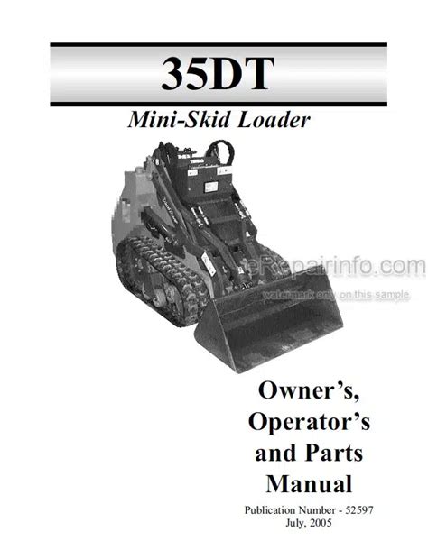 Thomas 35dt mini skid steer loader owner operator parts manual. - Mitsubishi hyundai d04fd taa diesel engine service repair manual.