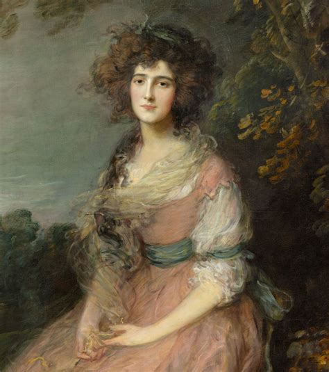 Thomas Gainsborough on Twitter: "Mrs. Richard Brinsley Sheridan, …