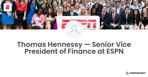 Thomas Hennessy - SVP, Finance at ESPN The Org