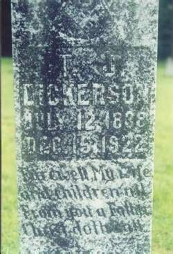 Thomas Jefferson Dickerson (1829 - d.) - Genealogy