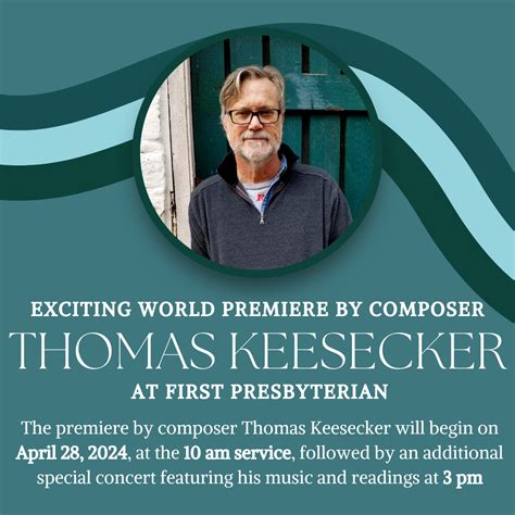 Thomas Keesecker discuss his new