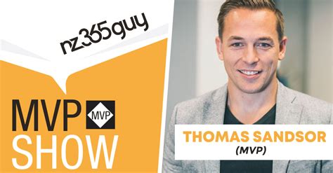 Thomas Sandsor on The MVP Show Microsoft Business …