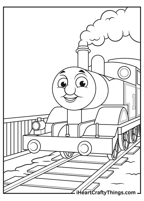 Thomas The Train Coloring Pages To Prin
